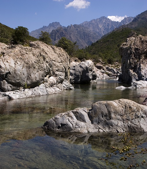 The peaks above the Fango Valley