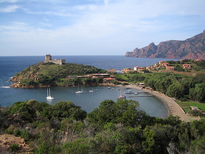 Girolata in Autumn